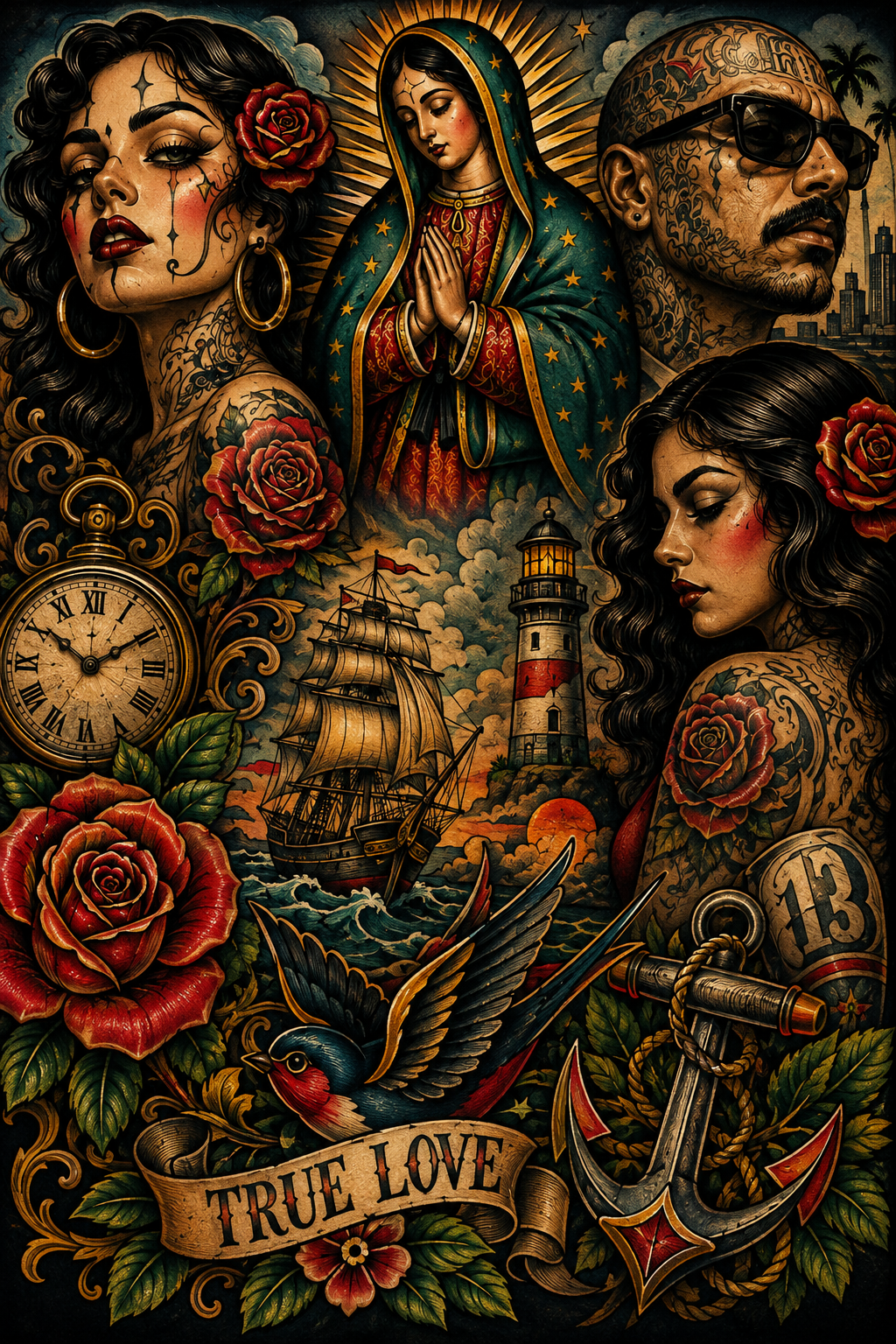 Tatuaje tradicional